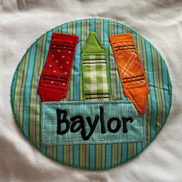Monogrammed Baylor outfit - Picture 1 of 3